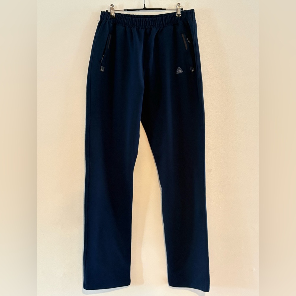 Navy Blue Men's Athletic Sweatpats Pants Tall Fit XL